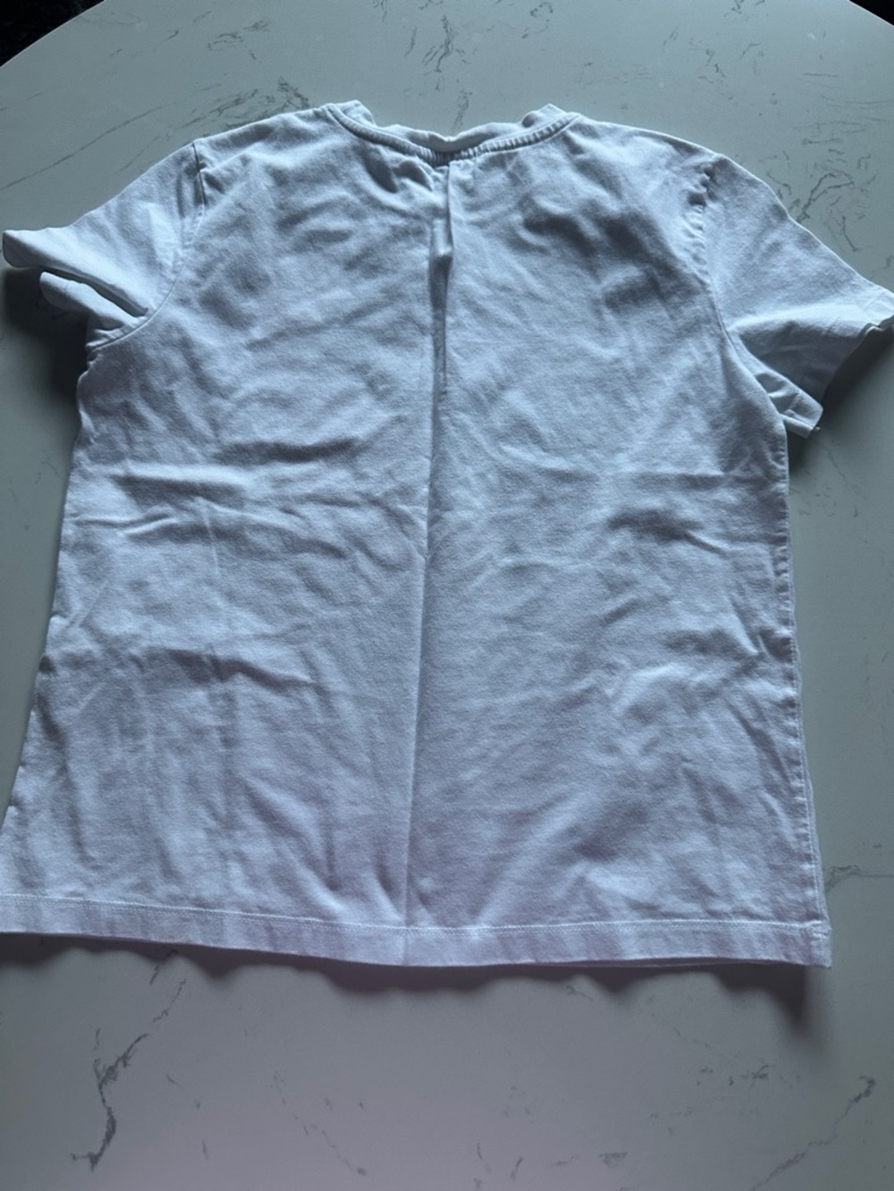 Zara White Graphic Tee with Multicolor Lettering - Picture 3 of 4